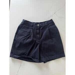 Lauren Ralph Lauren Navy Blue High Waist Shorts Size 4